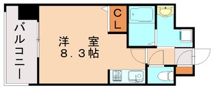 メイクス博多石城の物件間取画像